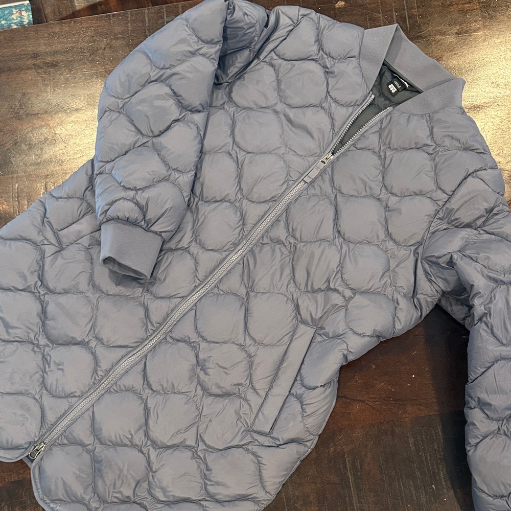 Eddie Bauer Blue Down Jacket